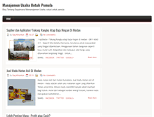 Tablet Screenshot of manajemenusaha.com